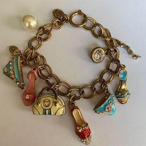 Juicy Couture Limited Edition Gold Charm Bracelet